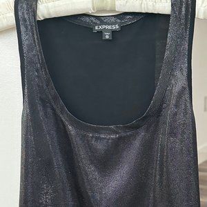 Express black tank top